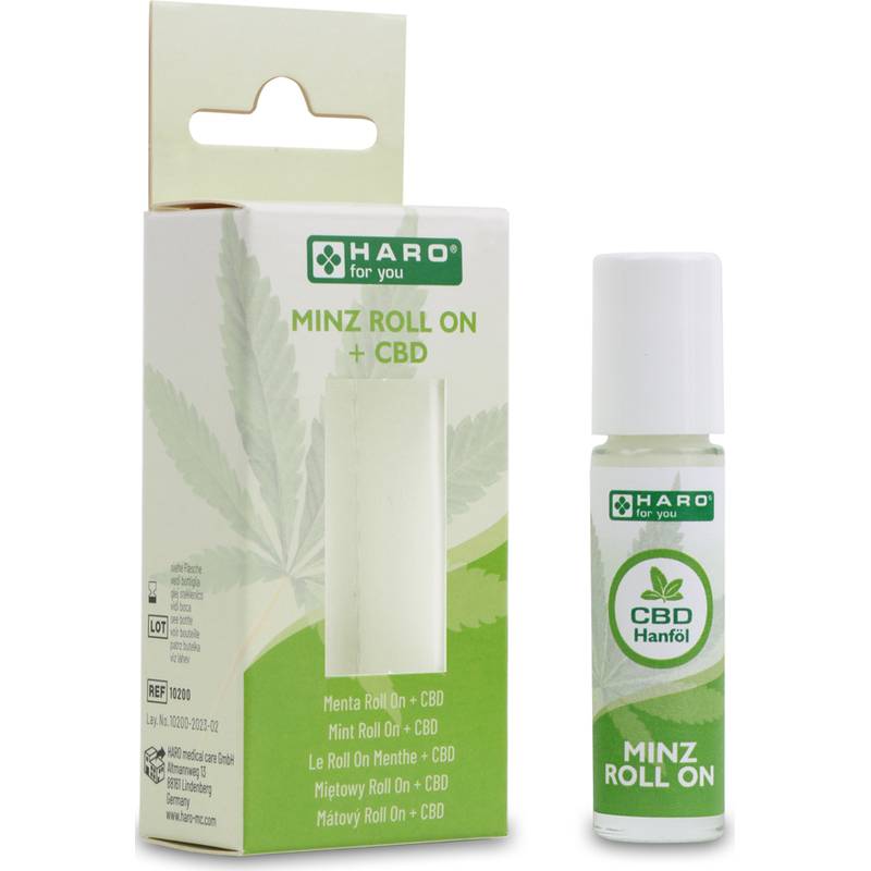 HARO Minz-Roll-On + CBD, 10 ml Stift