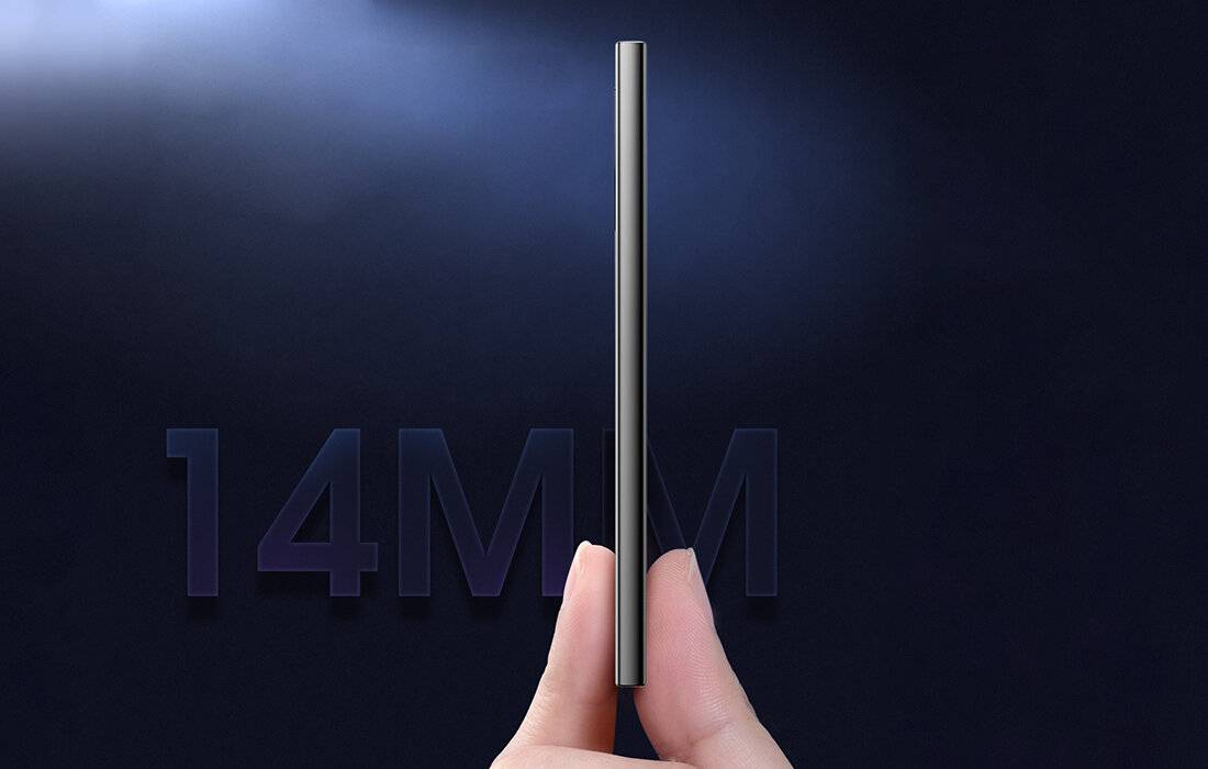 Powerbank Baseus Adaman Metall, 10000mAh, 2xUSB, USB-C, Lightning, MicroUSB 22.5W (schwarz)