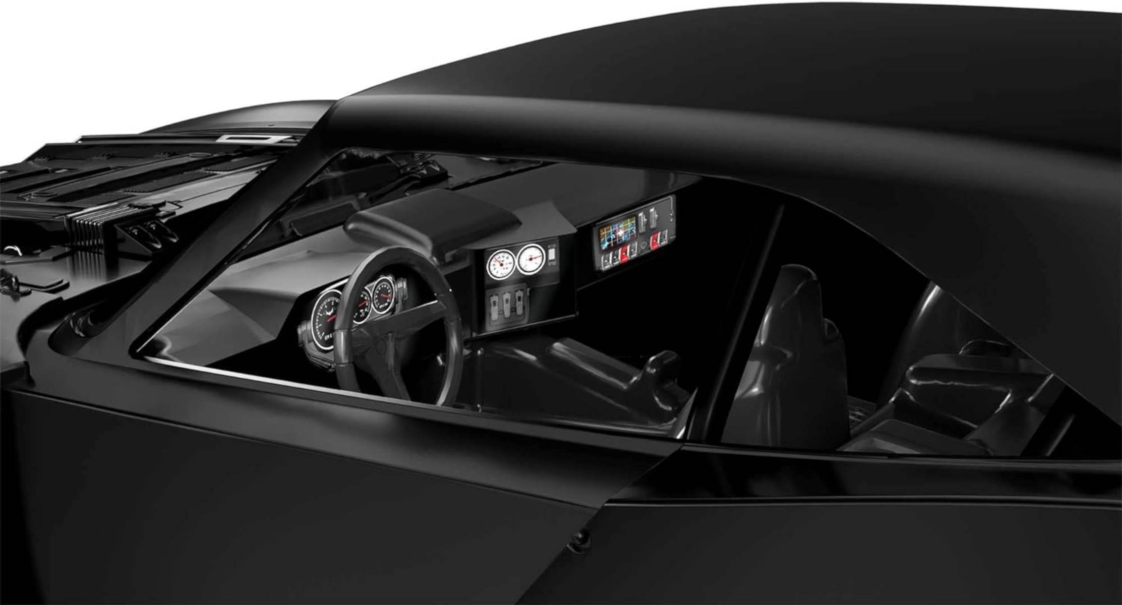 Hot Wheels - Ferngesteuertes Auto - DC The Batman Batmobil, ab 6 Jahren, Maßstab 1:10