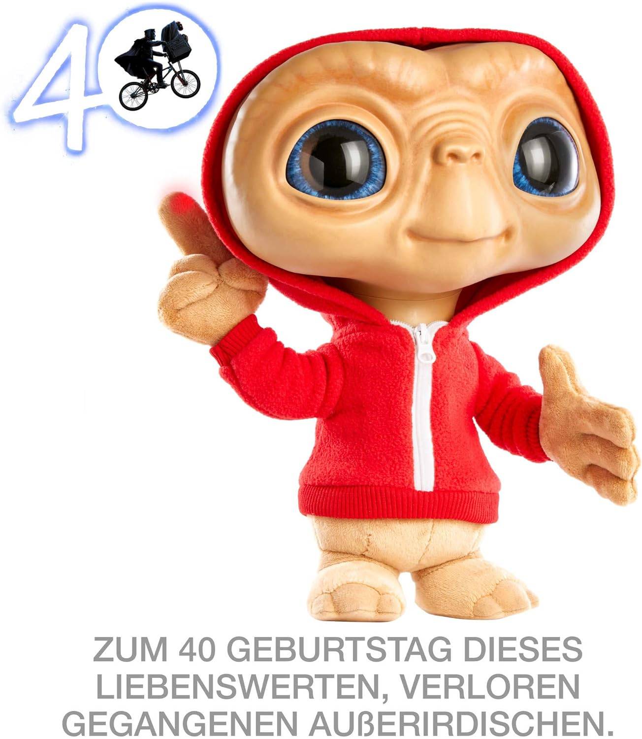 Mattel HKN39 - Plüschfigur - E.T. (28cm) Plüschtier mit Licht