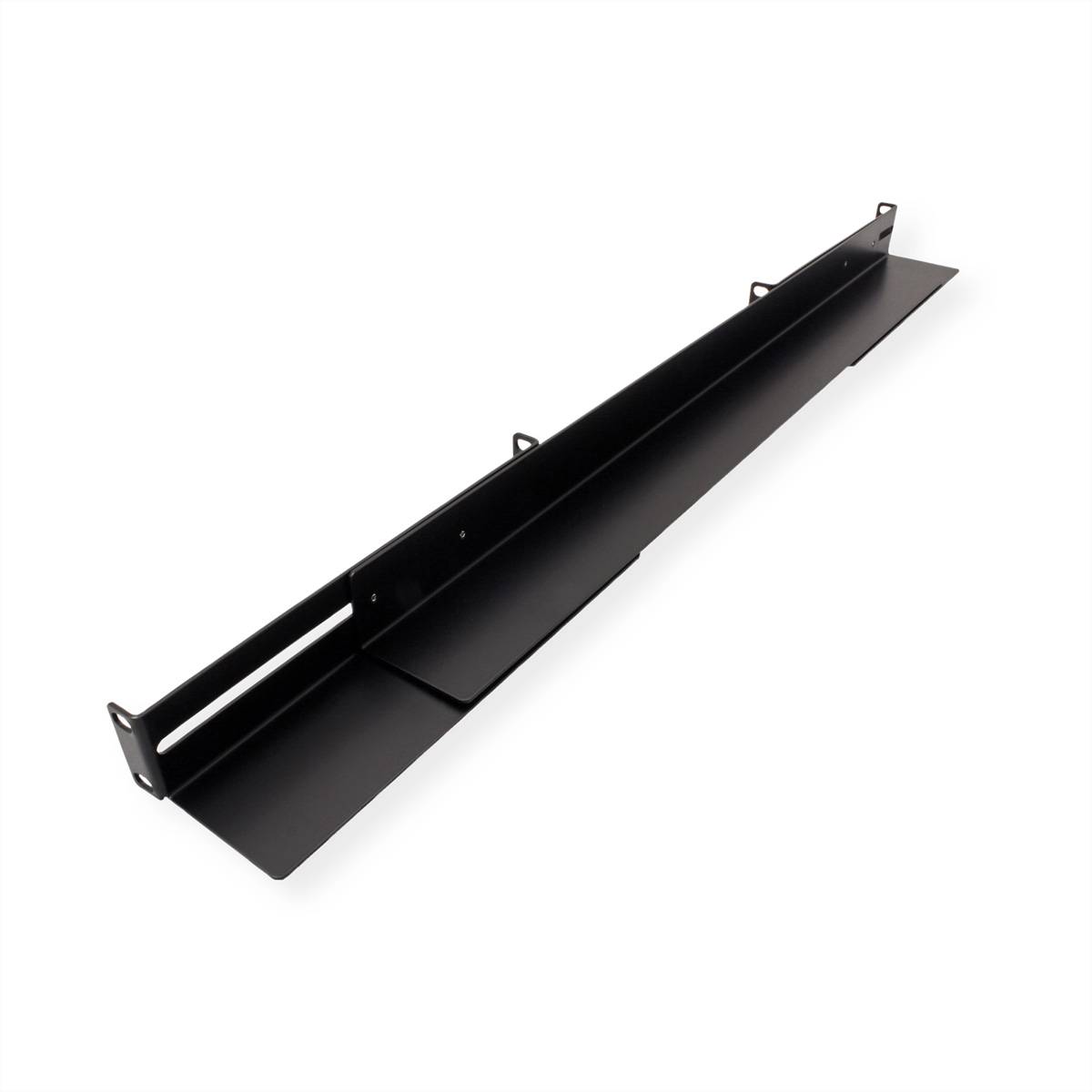 VALUE Gleitschienen, 1 Paar, tiefenvariabel 610-935 mm, schwarz