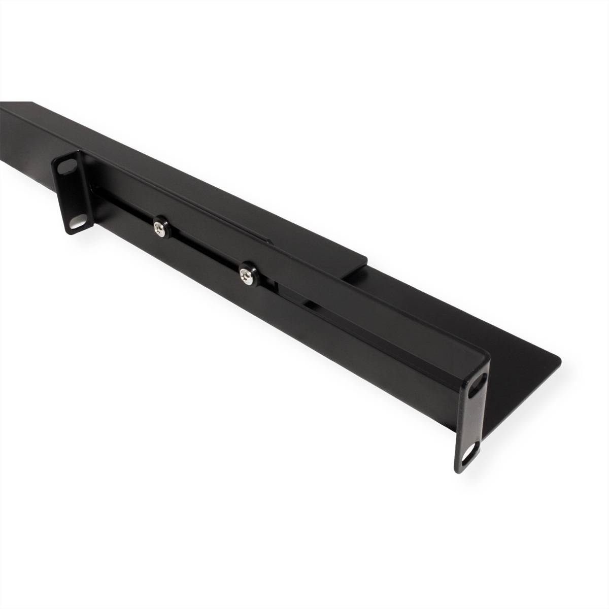 VALUE Gleitschienen, 1 Paar, tiefenvariabel 610-935 mm, schwarz