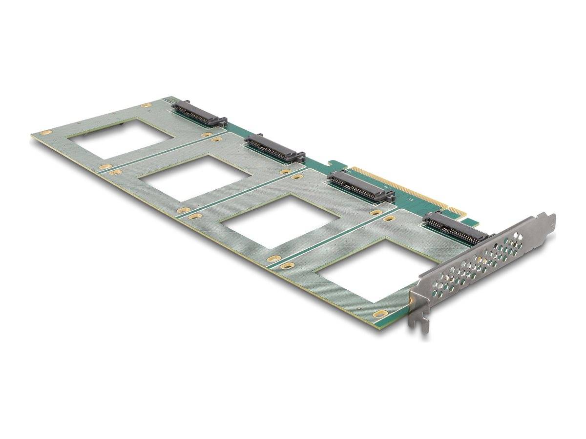 DELOCK PCI Express 4.0x16 Karte zu 4x intern U.2 NVMe SFF863