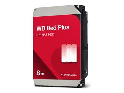 WD Red Plus 8TB SATA 6Gb/s HDD Desktop Eingabe / Ausgabe Festplatten Interne
