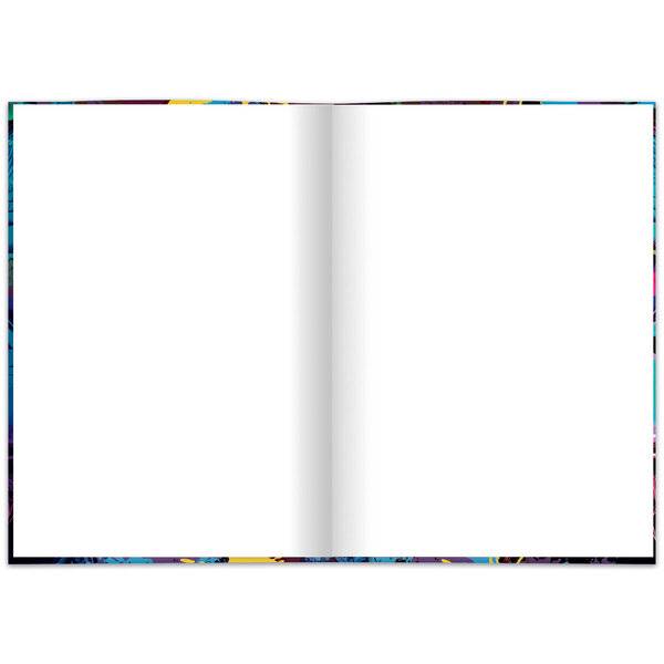 Notizbuch Neon - A4 Hardcover 96 Blatt blanko.