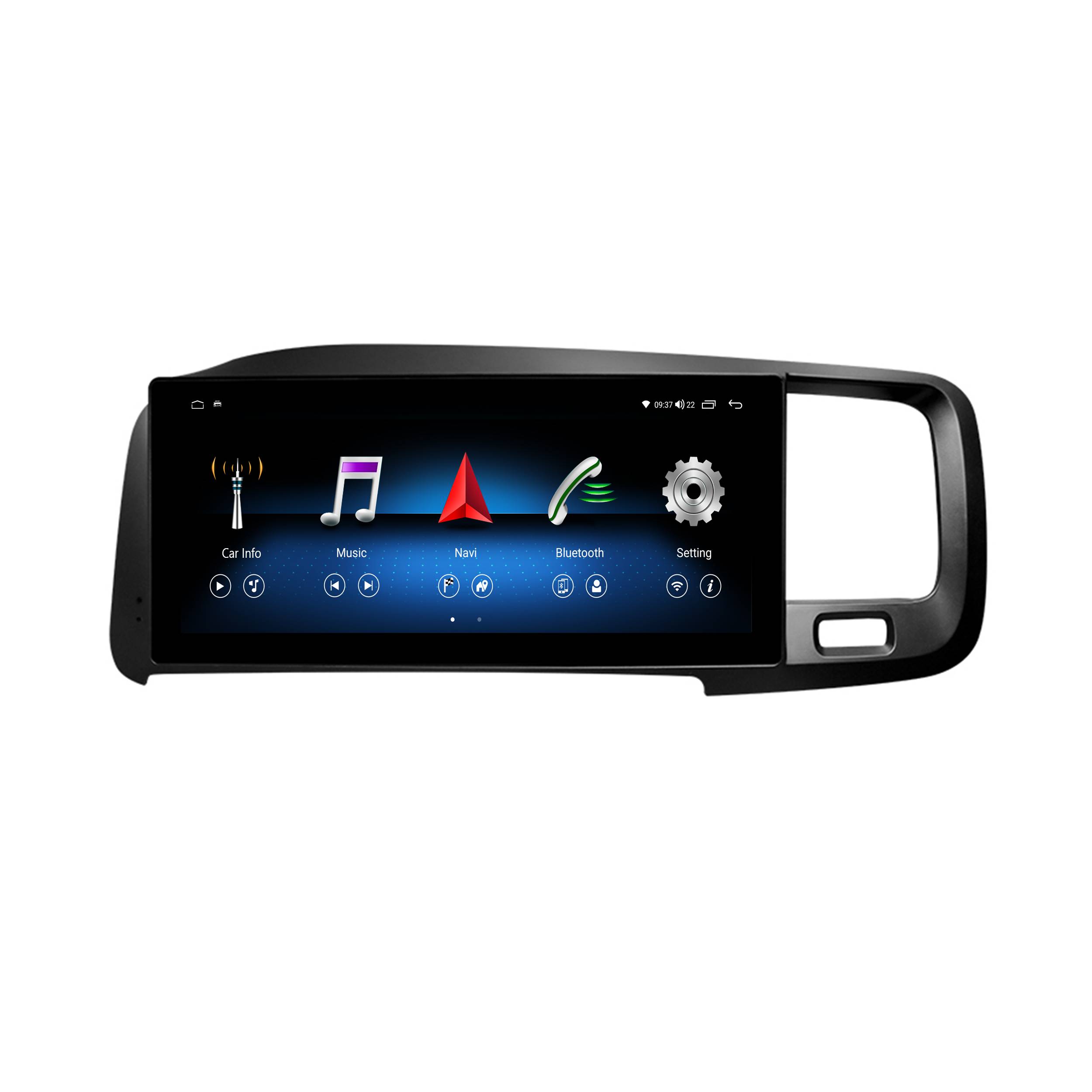 Für Volvo S60 V60 (11-18) 8.8" Touchscreen Android Navigation GPS CarPlay