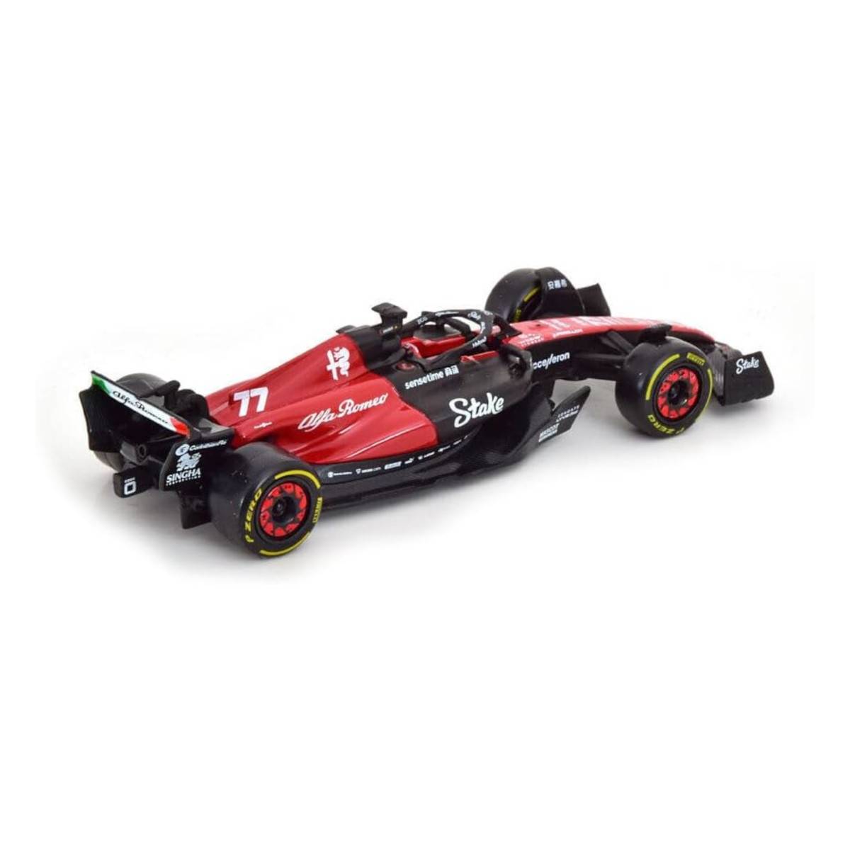 Bburago 18-38085B - Modellauto - F1 Alfa Romeo C43 '23 #77 Bottas (Maßstab 1:43) Formel 1