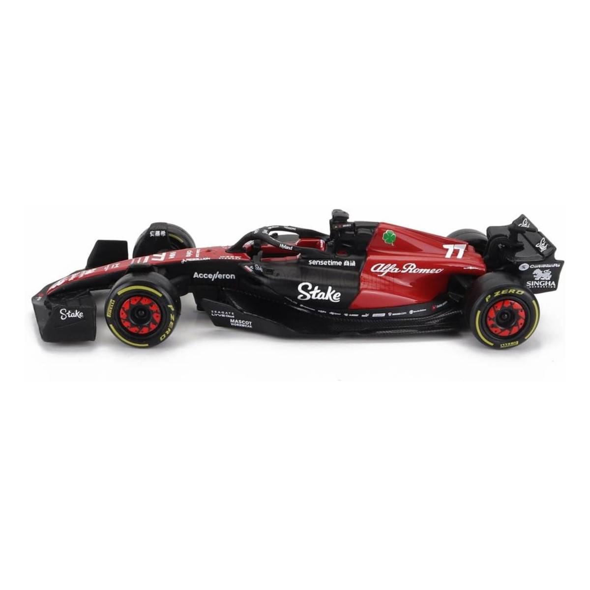 Bburago 18-38085B - Modellauto - F1 Alfa Romeo C43 '23 #77 Bottas (Maßstab 1:43) Formel 1