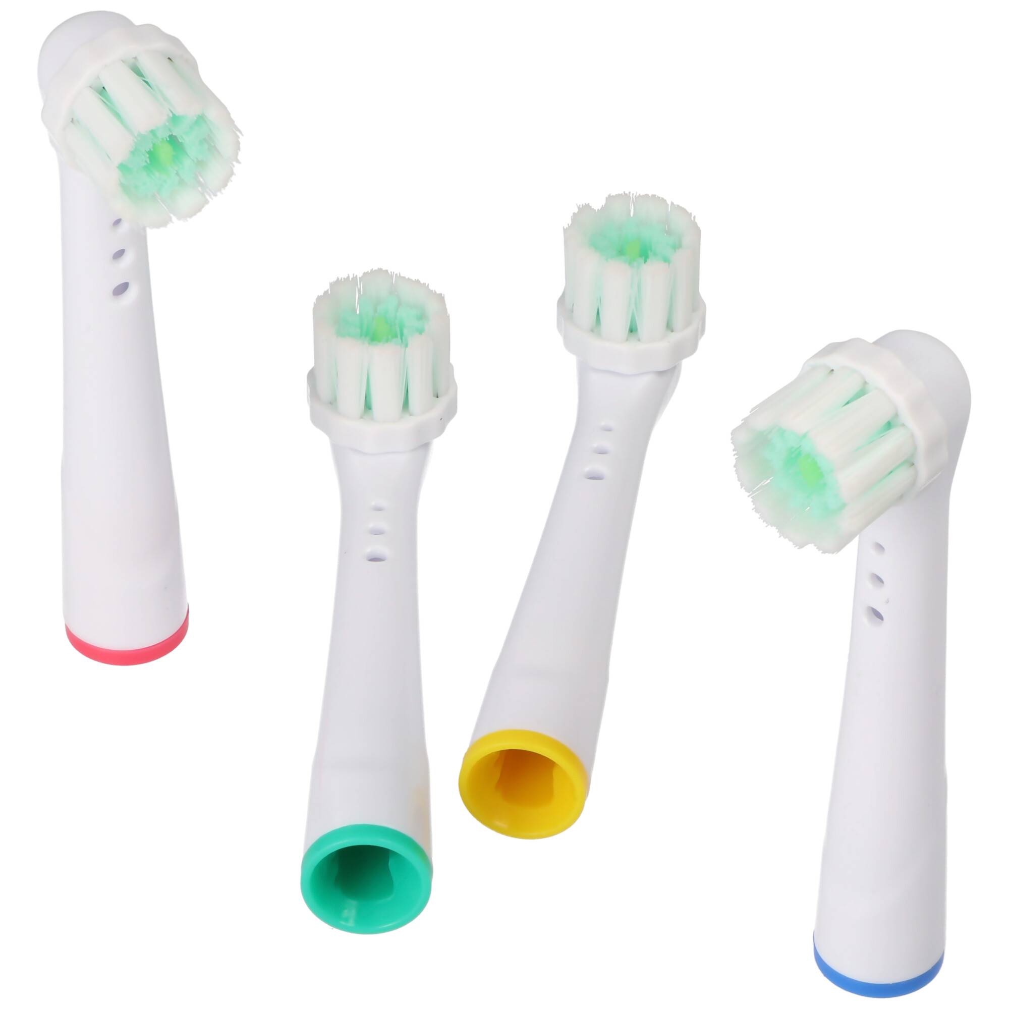 4 Stück 3D Whitening Ersatz-Zahnbürstenkopf für elektrische Zahnbürsten von Oral-B, passend z.B. für Oral-B D10, D12, D1