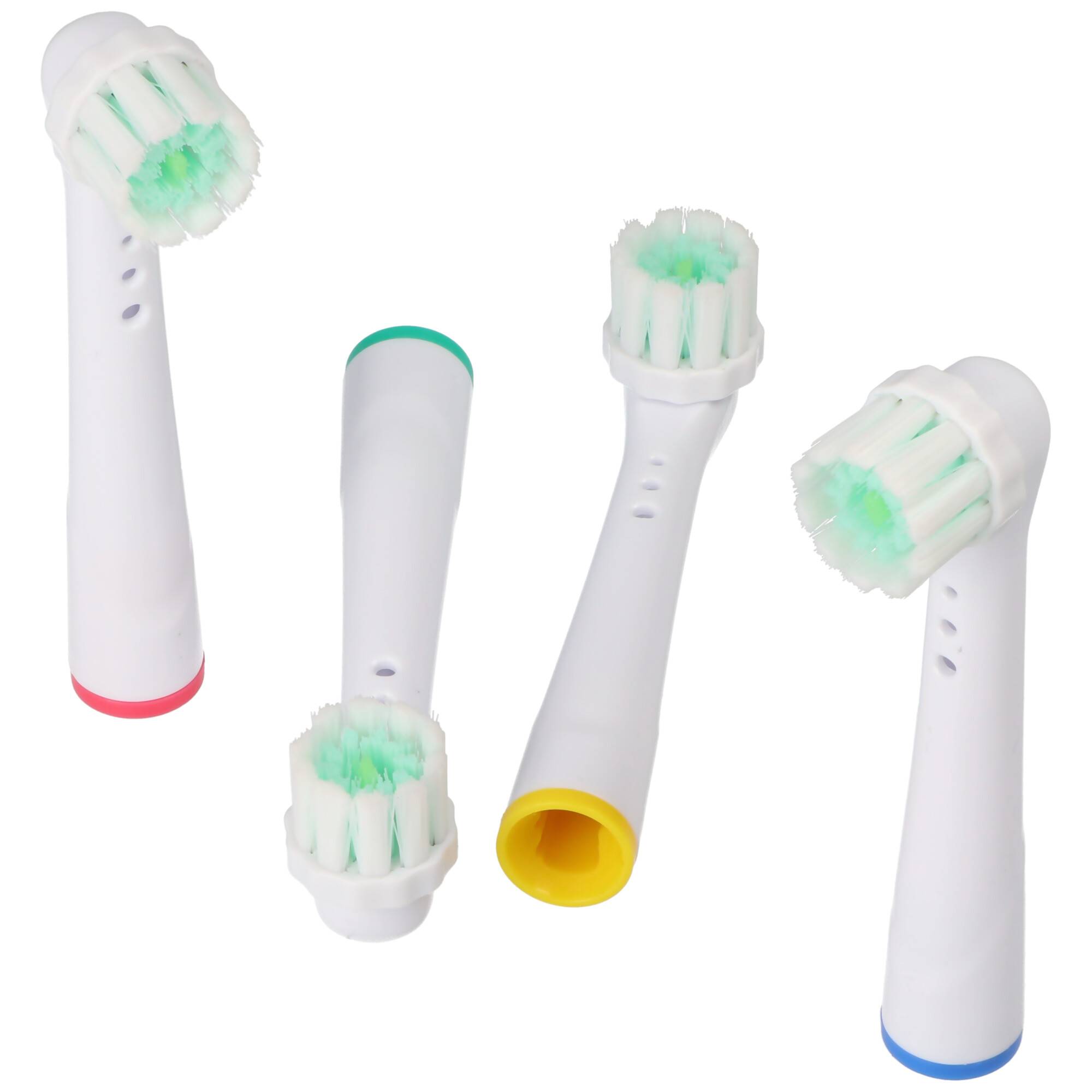 4 Stück 3D Whitening Ersatz-Zahnbürstenkopf für elektrische Zahnbürsten von Oral-B, passend z.B. für Oral-B D10, D12, D1