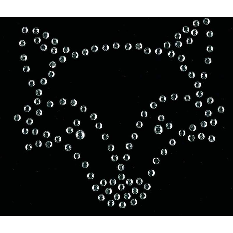 KLEIBER Strass-Applikation "Fuchs", 65 x 60 mm