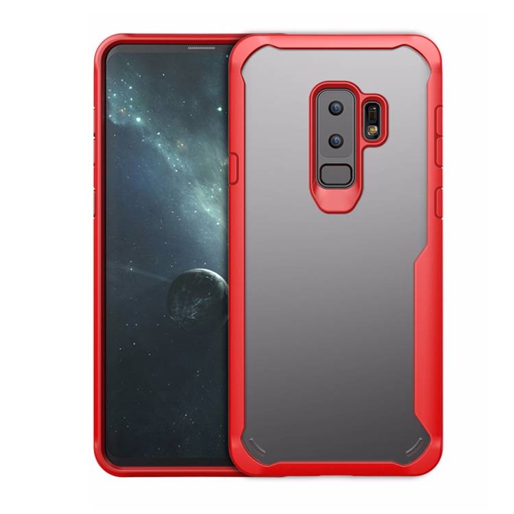 Handytasche für Samsung Galaxy S9 Plus Full Panzer Case Schutz Hülle Cover Rot