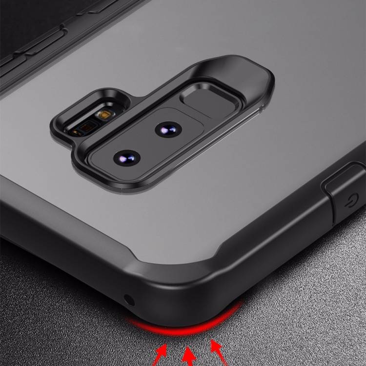Handytasche für Samsung Galaxy S9 Full Panzer Case Schutz Hülle Cover Schwarz