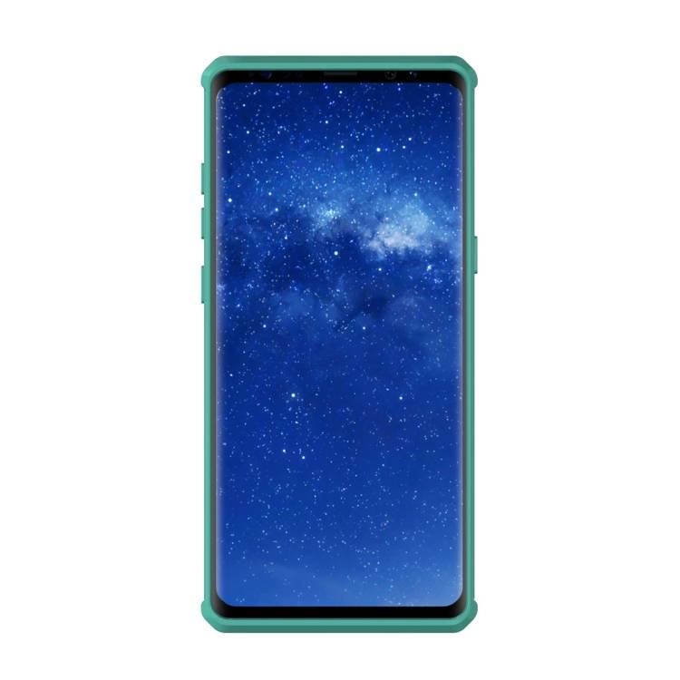 Handy Tasche für Samsung Galaxy Note 8 Case Schutz Hülle Cover Transparent Grün