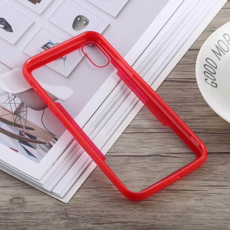 Handy Tasche für iPhone XS Max Cover Case Panzer Schutz Hülle Bumper Rot