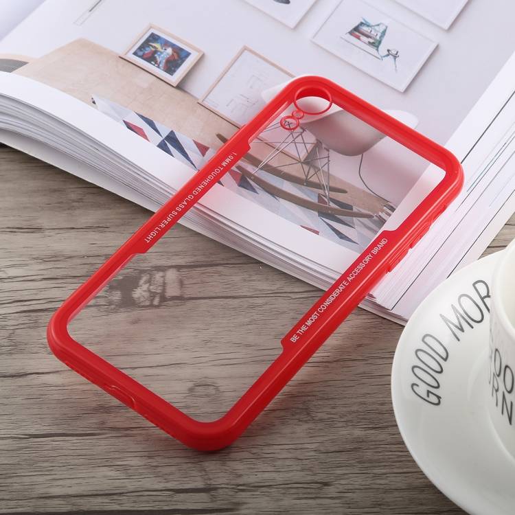 Schutzhülle für iPhone XR Cover Case Panzer Hülle Tasche Rot