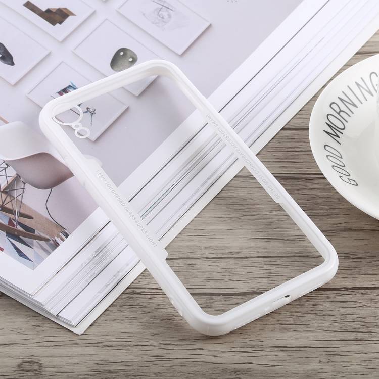 Schutzhülle für iPhone XR Cover Case Panzer Hülle Tasche Weiß