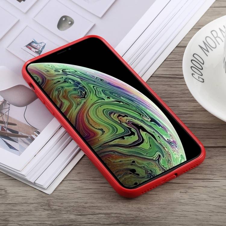 Handy Tasche für iPhone XS Max Cover Case Panzer Schutz Hülle Bumper Rot