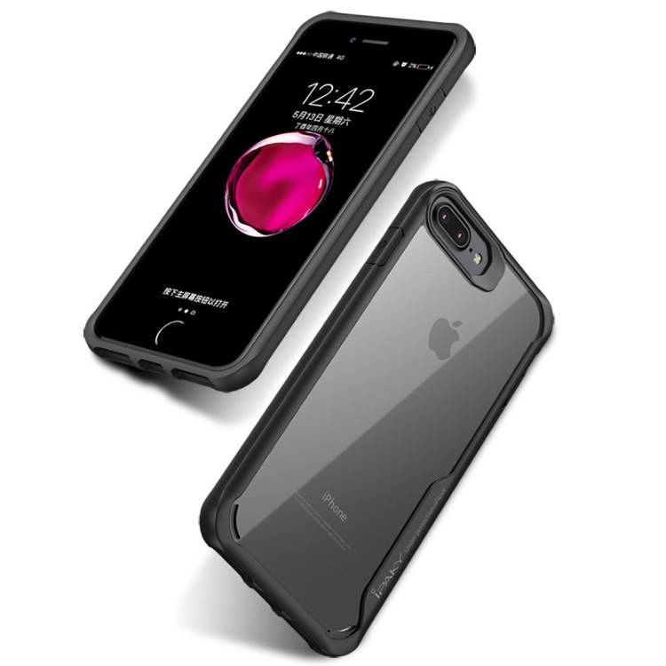 Schutzhülle für iPhone 8 Plus Cover Case Panzer Hülle Bumper Tasche Rot