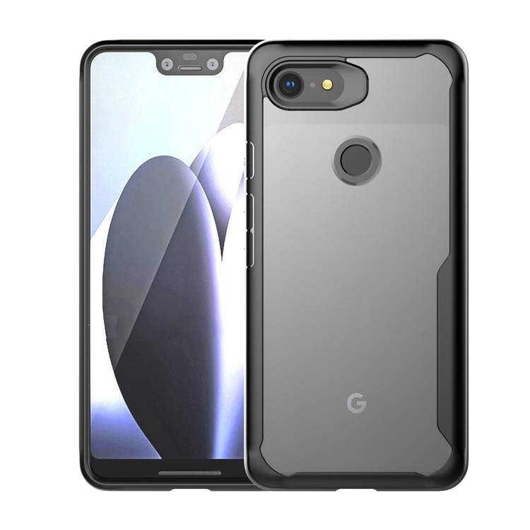Schutzhülle für Google Pixel 3 Hülle Panzer Bumper Case Schutzcase Tasche Schwarz