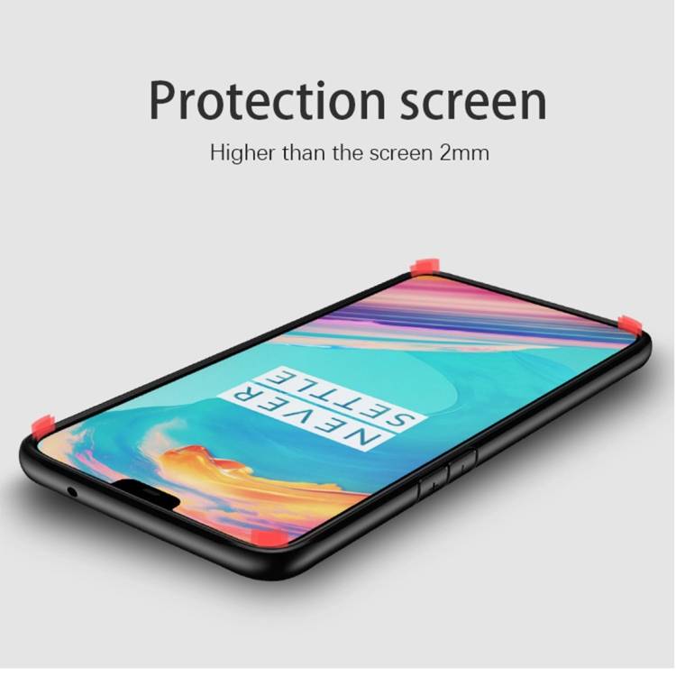 Handy Tasche für OnePlus 6T Panzer Schutz Hülle Cover Case Schutzcase Bumper Schwarz