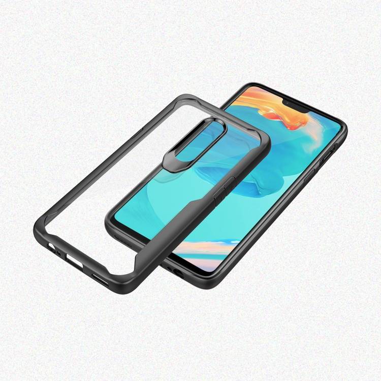 Handy Tasche für OnePlus 6T Panzer Schutz Hülle Cover Case Schutzcase Bumper Schwarz