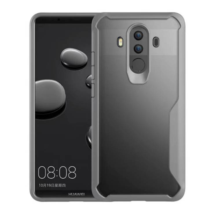 Handy Tasche für Huawei Mate 10 Pro Panzer Schutz Hülle Cover Case Bumper Silber