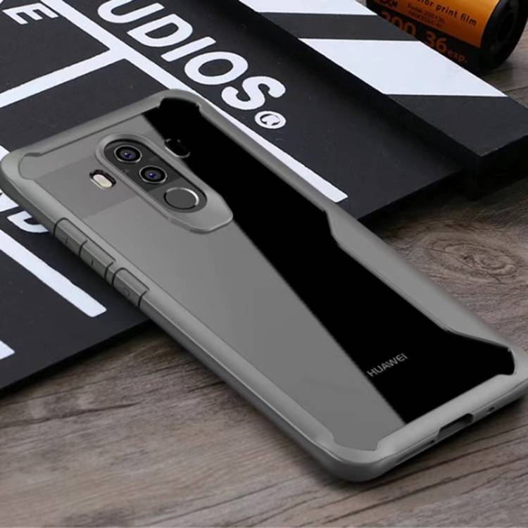 Handy Tasche für Huawei Mate 10 Pro Panzer Schutz Hülle Cover Case Bumper Silber
