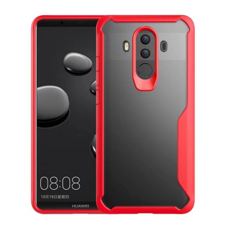 Handy Tasche für Huawei Mate 10 Pro Panzer Schutz Hülle Cover Case Bumper Rot