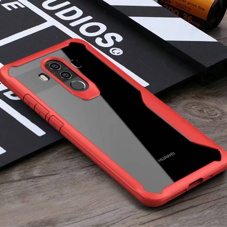Handy Tasche für Huawei Mate 10 Pro Panzer Schutz Hülle Cover Case Bumper Rot