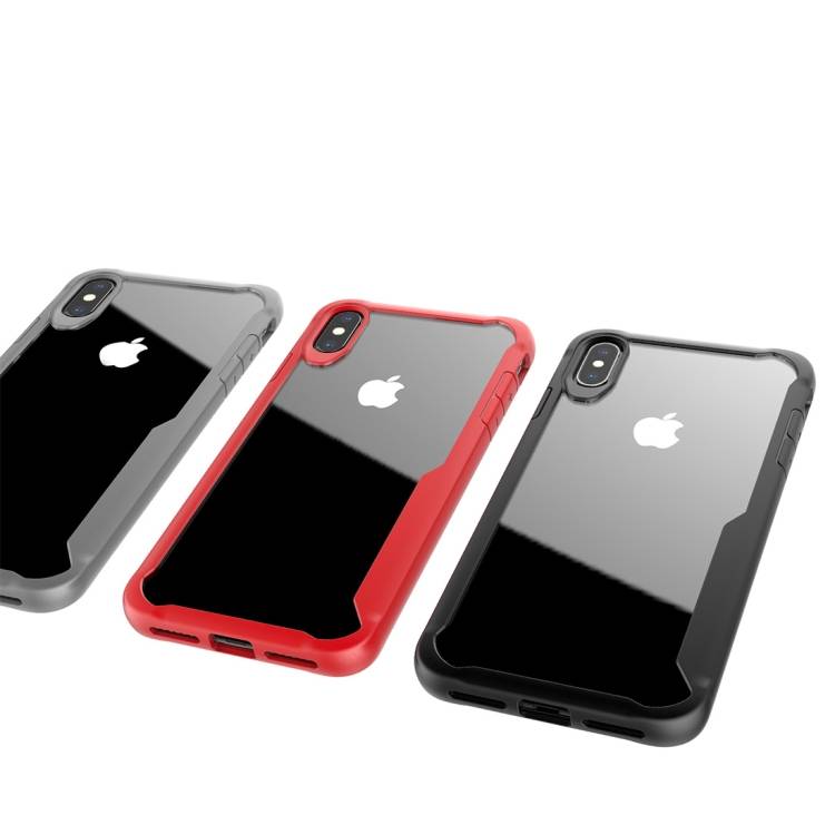 Schutzhülle für iPhone XS FULL COVER Case Panzer Hülle Tasche Bumper Silber