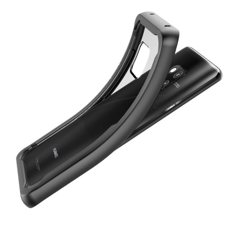 Handy Tasche für Huawei Mate 20 Schutz Hülle Panzer Bumper Case Cover Schwarz
