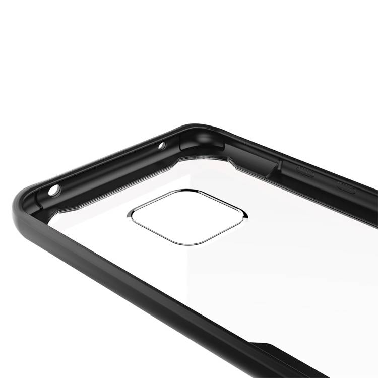 Handy Tasche für Huawei Mate 20 Schutz Hülle Panzer Bumper Case Cover Schwarz