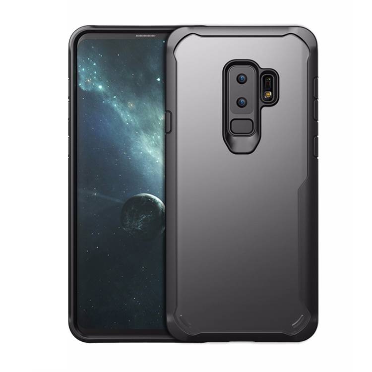 Handytasche für Samsung Galaxy S9 Plus Full Panzer Case Schutz Hülle Cover Schwarz