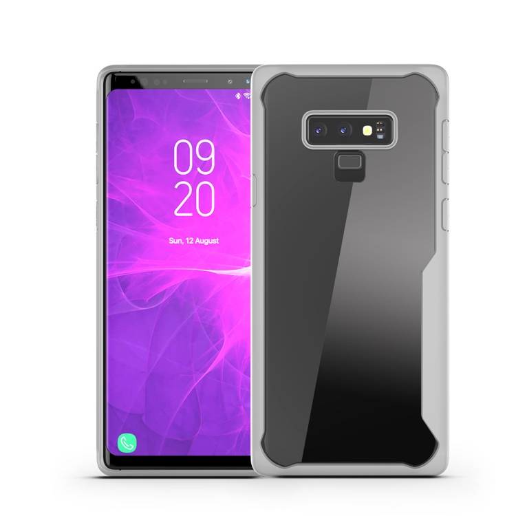 Handy Tasche für Samsung Galaxy Note 9 Panzer Case Cover Schutz Hülle Grau