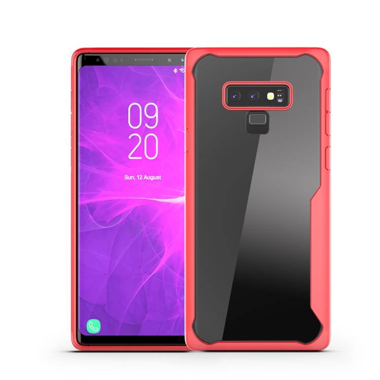 Handy Tasche für Samsung Galaxy Note 9 Panzer Case Cover Schutz Hülle Rot