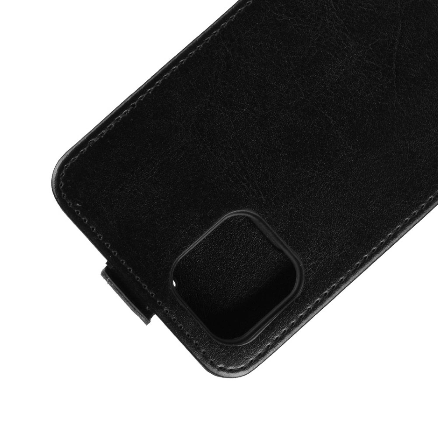 Flip Case Handyhülle für iPhone X/ XS Vertikal Schutzhülle Tasche Cover Schwarz Bumper Smartphone Kartensteckplatz-Kreditkarte-Geldscheine EC-Karte