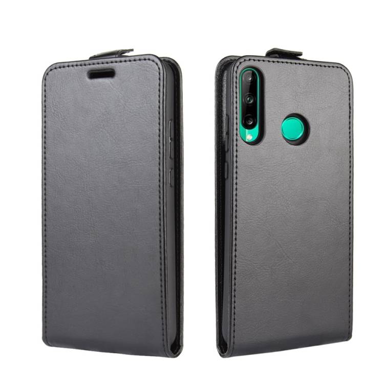 Flip Case Handyhülle für Huawei P40 Lite E Vertikal Schutzhülle Tasche Cover Schwarz Bumper Smartphone Kartensteckplatz-Kreditkarte-Geldscheine EC-