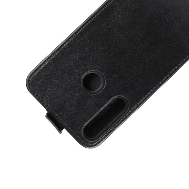 Flip Case Handyhülle für Huawei P40 Lite E Vertikal Schutzhülle Tasche Cover Schwarz Bumper Smartphone Kartensteckplatz-Kreditkarte-Geldscheine EC-