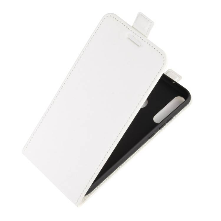 Flip Case Handyhülle für Huawei P40 Lite E Vertikal Schutzhülle Tasche Cover Weiß Bumper Smartphone Kartensteckplatz-Kreditkarte-Geldscheine EC-Ka