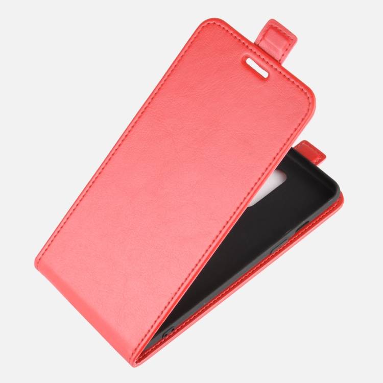 Flip Case Handyhülle für OnePlus 8 Vertikal Schutzhülle Tasche Cover Rot Bumper Smartphone Kartensteckplatz-Kreditkarte-Geldscheine EC-Karte Bank-K