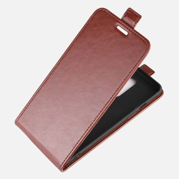 Flip Case Handyhülle für OnePlus 8 Vertikal Schutzhülle Tasche Cover Braun Bumper Smartphone Kartensteckplatz-Kreditkarte-Geldscheine EC-Karte Bank