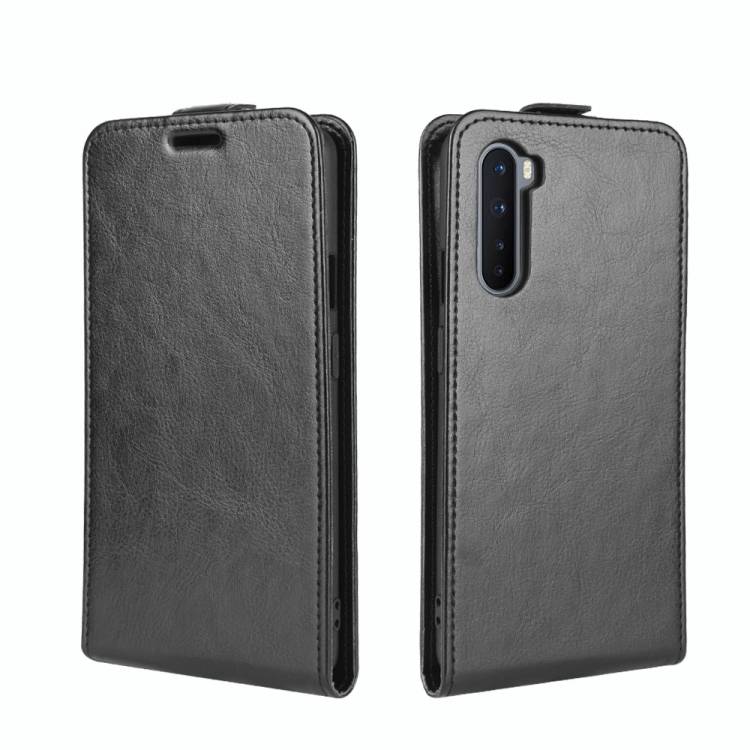 Flip Case Handyhülle für OnePlus Nord Vertikal Schutzhülle Tasche Cover Schwarz Bumper Smartphone Kartensteckplatz-Kreditkarte-Geldscheine EC-Karte