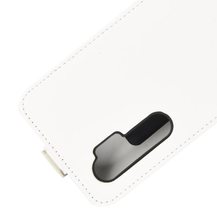 Flip Case Handyhülle für Xiaomi Mi Note 10 Lite Vertikal Schutzhülle Tasche Cover Weiß Bumper Smartphone Kartensteckplatz-Kreditkarte-Geldscheine