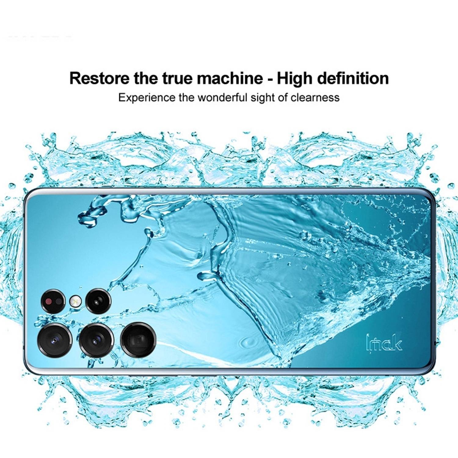Schutzhülle für Samsung Galaxy S22 Ultra Backcover Kameraschutz Handyhülle Case Cover Tasche Transparent Smartphone Bumper