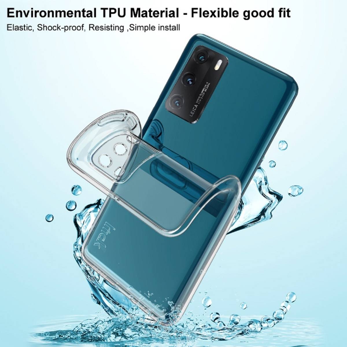 Schutzhülle für Samsung Galaxy S21 Plus Kamera Handyhülle Case Cover Tasche Transparent Smartphone Bumper ANTI-SHOCK/ ANTI-STOß