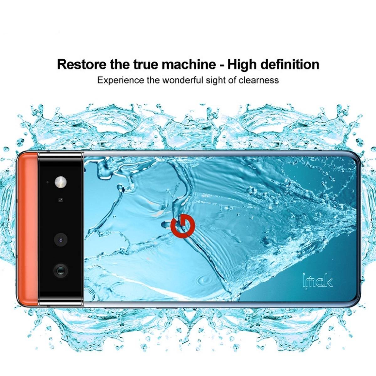 Schutzhülle für Google Pixel 6 Kamera Handyhülle Case Cover Tasche Transparent Smartphone Bumper ANTI-SHOCK/ ANTI-STOß