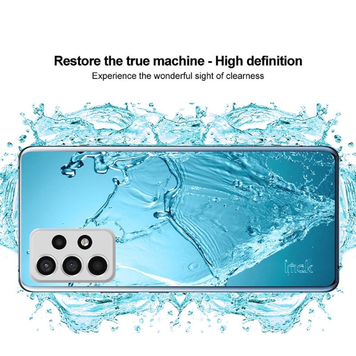 Schutzhülle für Samsung Galaxy A53 5G Kamera Handyhülle Case Cover Tasche Transparent Smartphone Bumper ANTI-SHOCK/ ANTI-STOß