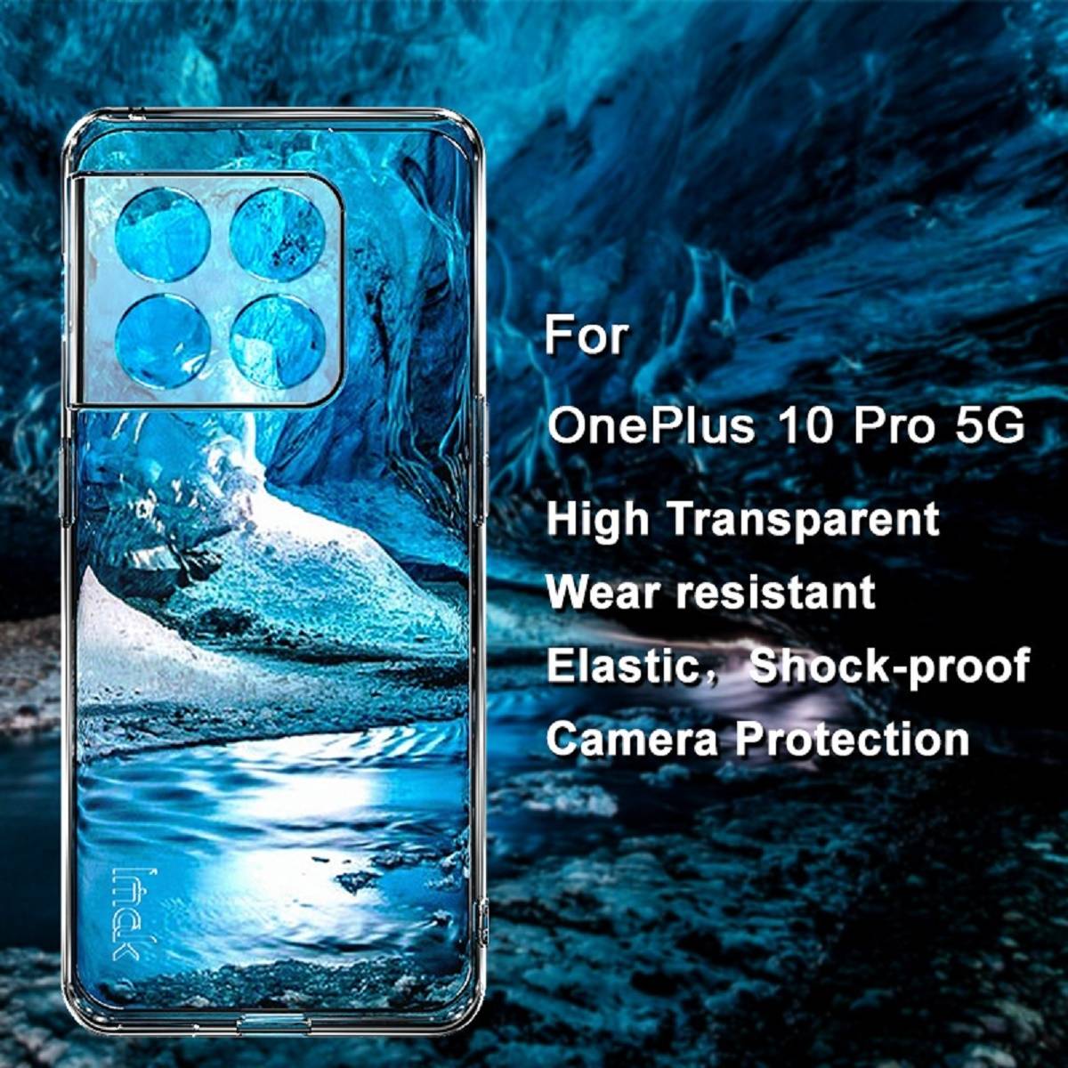Schutzhülle für Oneplus 10 Pro Kamera Handyhülle Case Cover Tasche Transparent Smartphone Bumper ANTI-SHOCK/ ANTI-STOß