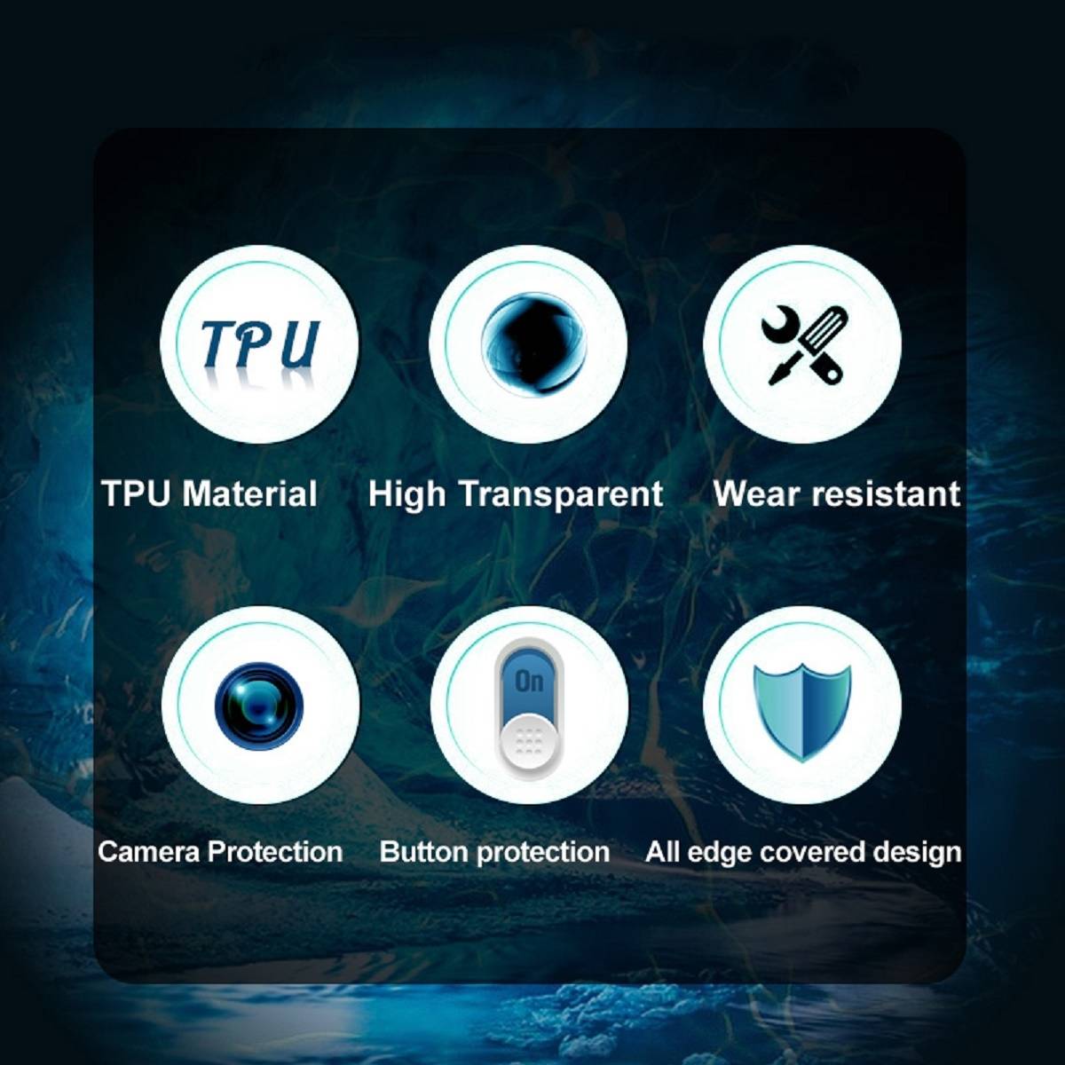 Schutzhülle für Xiaomi Mi 11 Kamera Handyhülle Case Cover Tasche Transparent Smartphone Bumper ANTI-SHOCK/ ANTI-STOß